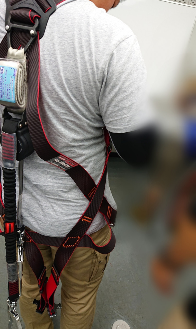 フルハーネス型安全帯特別教育の講習を王子で受講してきました♪