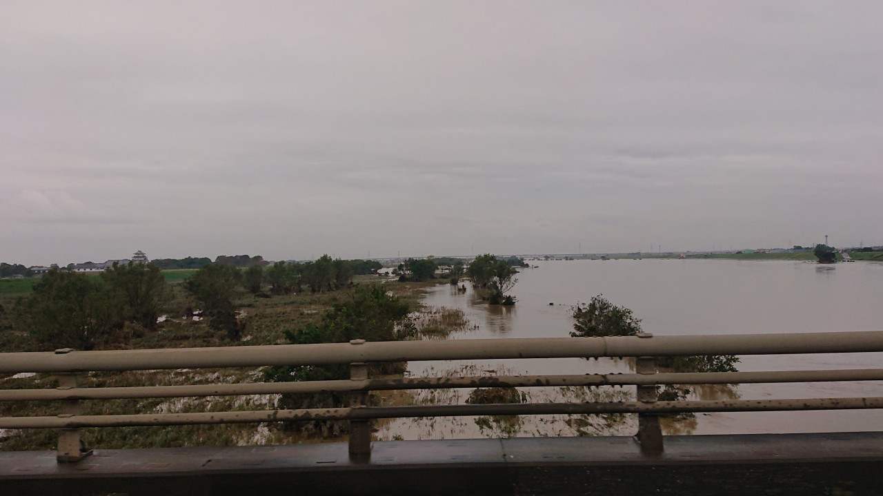 台風19号の爪痕！