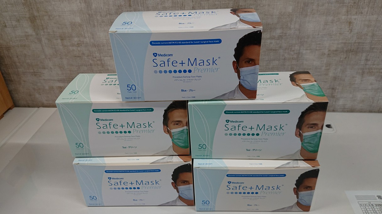 インフルエンザ予防のためのマスク！